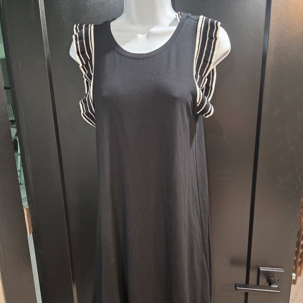 The Loft Black & White Dress NWT Sz Sm